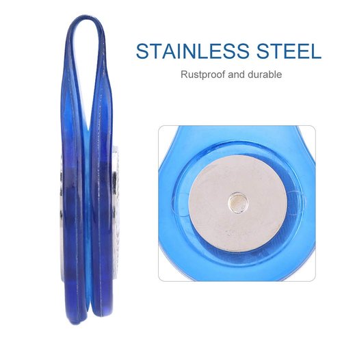 Demeras Multifunctional Golf Clip Hat Clamp Magnetic Ball Marker Outdoor Sports Accessory