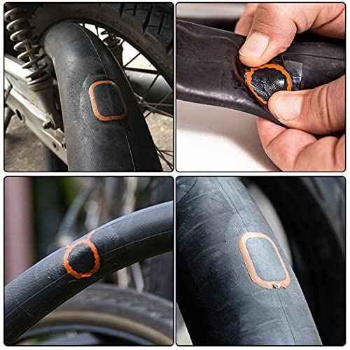 Bike Tire Repair Kits - Bycicle Inner Tube Puncture Patch Kit with