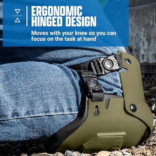 Sellstrom KneePro Foliage Construction Knee Pads with Support & Breathable Padding