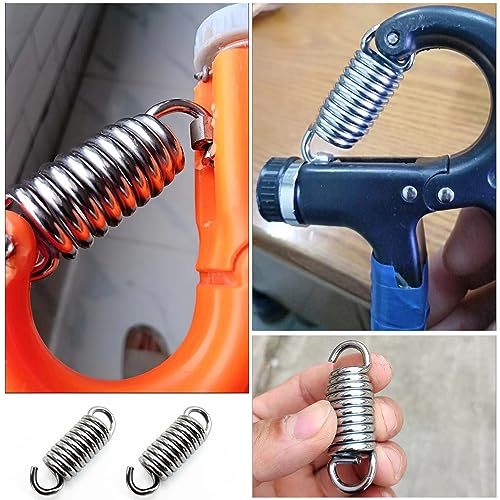 5 Pack Hand Grip Strengthener Replacement Springs - Durable Steel
