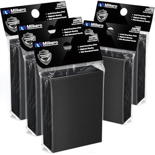 500 Matte Card Sleeves for Trading Cards - High-Quality Protectors