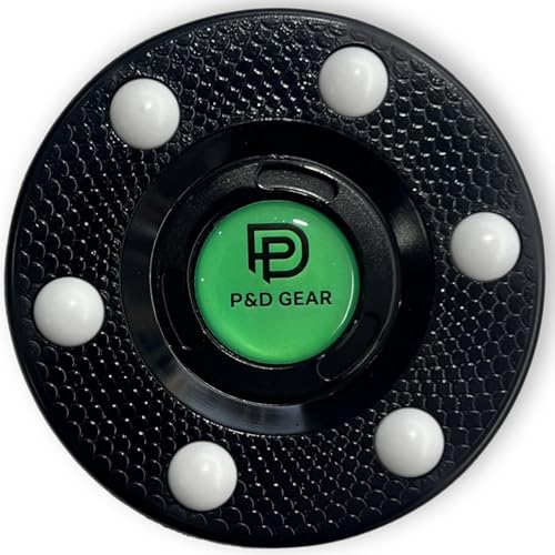 Inline Hockey Pucks - Official Regulation Size, 4oz - Black - 1 Count