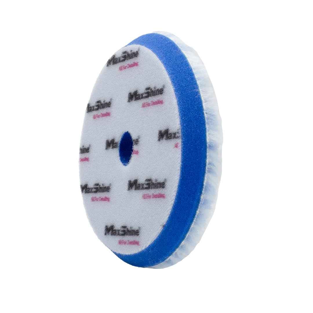 Maxshine 5” Universal Synthetic Wool Cutting Pad | Durable Hook & Loop Pad for Heavy-Duty Use | Professional Buffing Pad Compatible with DA & Rotary Polishers | Paint Correction & Defect Removal