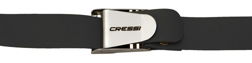 Cressi Quick-Release Elastic Belt with Metal Buckle, Black, One Size [Duplicate]