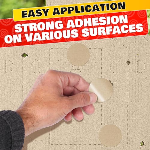 Shooting Target Stickers - 1000 Pcs, 1 Inch Brown Paster Dots