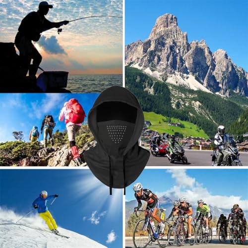 Breathable Balaclava Face Mask - UV Protection for Cycling & Fishing