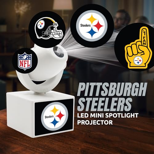 Pittsburgh Steelers LED Mini Spotlight Projector - 6 Designs