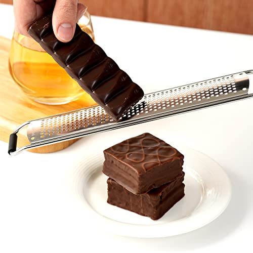 Stainless Steel Lemon Zester Grater - Handheld Food Tool