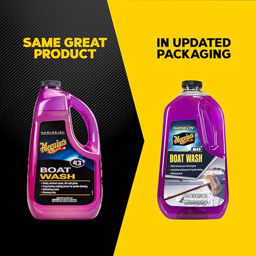 Boat Wash - pH-Balanced Cleaner for Fiberglass & Gel Coat, 64 Fl Oz