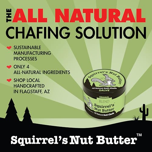 Anti Chafing Cream for Runners & Hikers - 2.0 oz Natural Salve