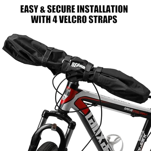 Besudo Waterproof Handlebar Cover for E-Bikes & Bikes - Universal Fit, Dust & Dirt Protection