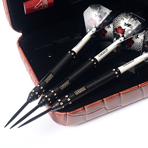 CUESOUL Dragon 21g Professional Steel Tip Darts with Case, 21g-25g Series - 21g variant F2304L