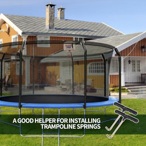 Trampoline Spring Puller Tool - 2PCS T-Hook for Easy Grip