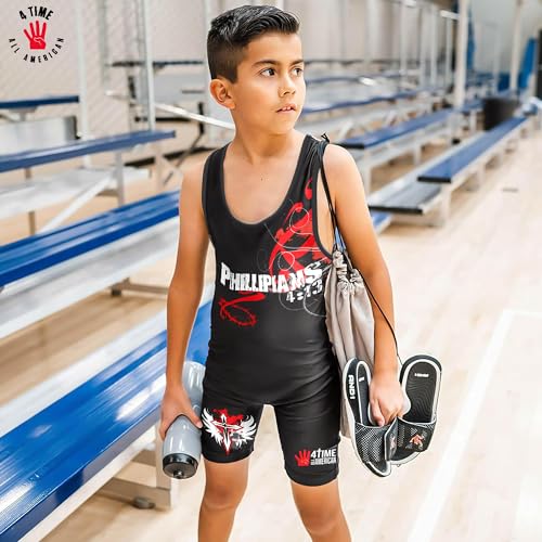 Performance Wrestling Singlet for Men & Youth XXS / Red 51-70 lbs. | MMA Gym Training