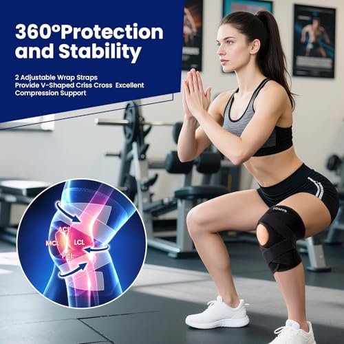 Adjustable Knee Brace for Pain Relief & Meniscus Tear Support