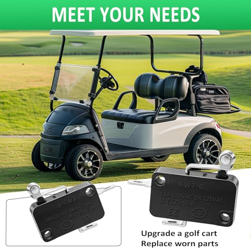Golf Cart Accelerator Micro Switch - Compatible with EZGO TXT 1994-Up