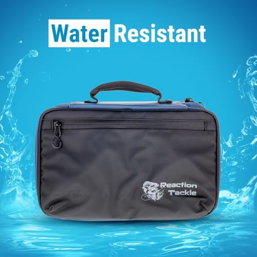 Reaction Tackle Deluxe Water-Resistant Bait Binder Splash-Proof Organizer for Soft Plastics and Rigs