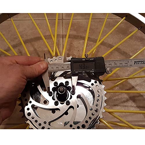 160mm Bike Disc Brake Rotor with 6 Bolts - Silver
