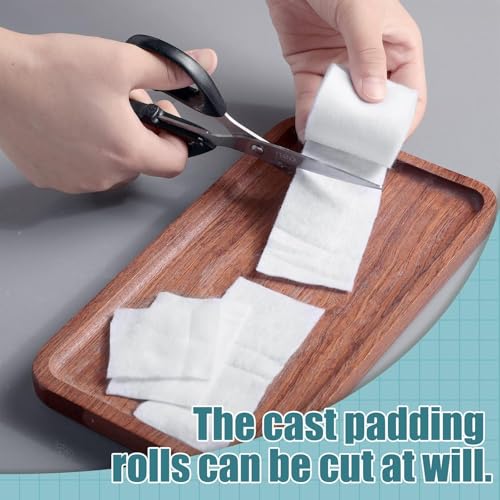 6 Rolls Cotton Cast Padding Bandage for Art & Medical Use