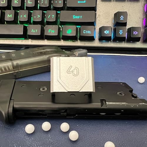 Airsoft Speed Loader for Pistol Magazines - Silvery Alloy
