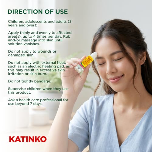 Katinko Rollerball Liniment Oil 10ml - 3 Pack