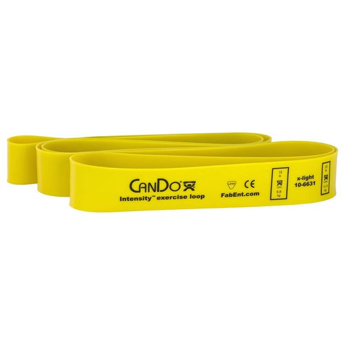 CanDo Intensity Loop - 40-inch Exerciser Resistance Band for Physical Therapy, Strength Training, Rehabilitation, and Exercise