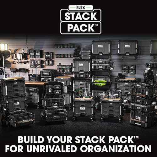 FLEX STACK PACK Storage System Compact Organizer Box - FS1302