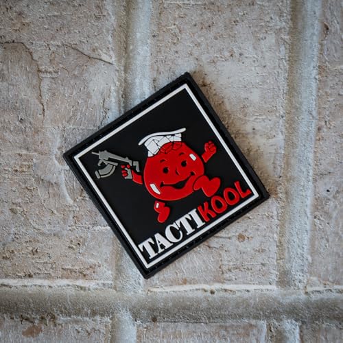 Tactikool Juice Punch Man Parody PVC Morale Patch for Tactical Gear