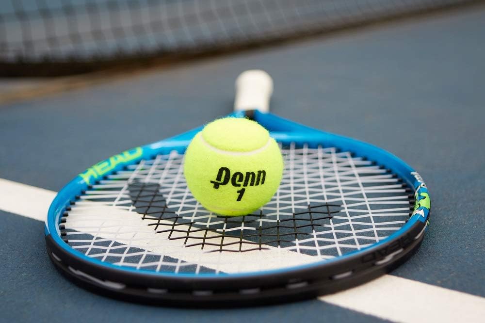Penn Championship Tennis Balls - Extra Duty Felt Pressurized 3-Count Pack | Ideal for All Courts