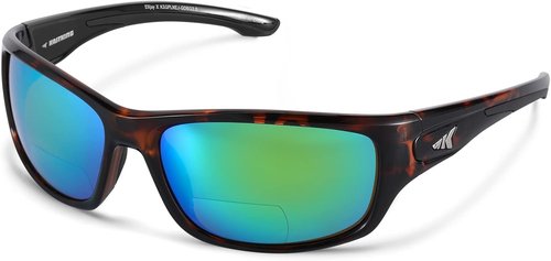 KastKing Ellijay Bifocal Polarized Sunglasses - Sport Wrap Design | Magnifications x1.5, x2.0, x2.5