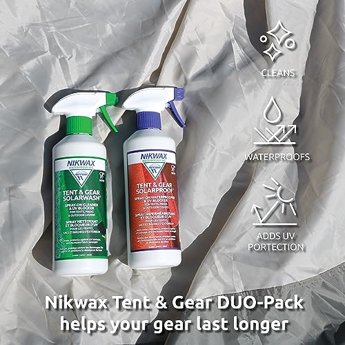 Tent & Gear Care Duo-Pack: Cleaner & Waterproofing Spray