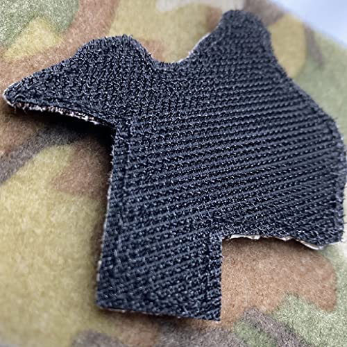 Die-Cut Tactical Texas Patch - Subdued Red/White/Blue
