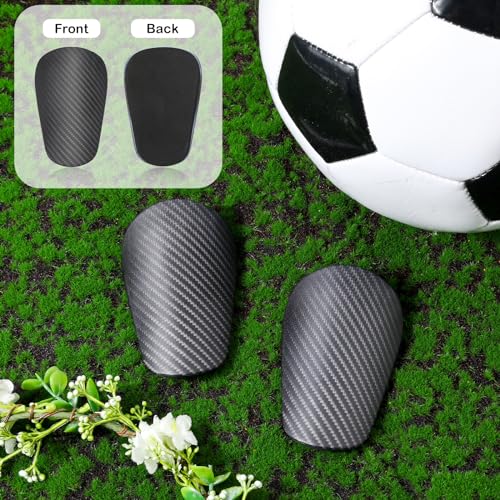 Mini Soccer Shin Guards - 10x6cm Football Shin Pads
