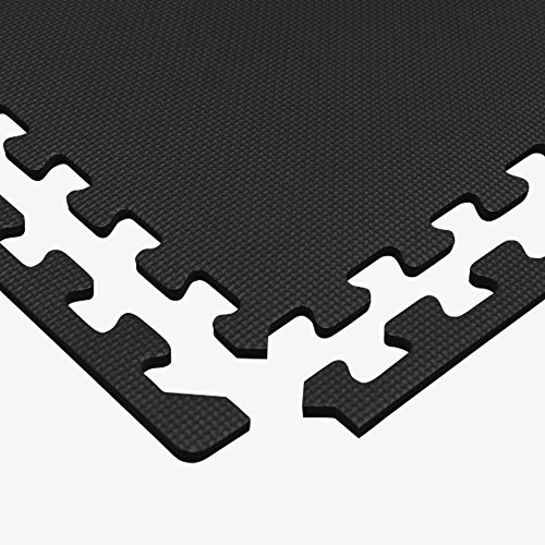 3/8" Thick Multipurpose EVA Foam Exercise Floor Mat - Interlocking Tiles