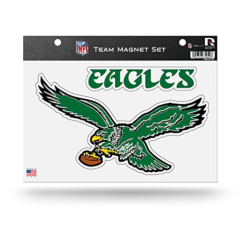 Philadelphia Eagles Team Magnet Set - 8.5" x 11" - Retro