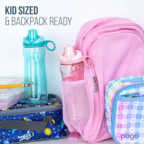 18 Oz BPA-Free Tritan Plastic Water Bottle with Chug Lid - Leakproof & Travel Friendly