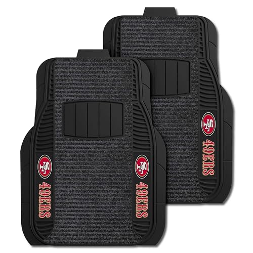 Kansas City Chiefs Utility Floor Mats - 14"x17" - Black