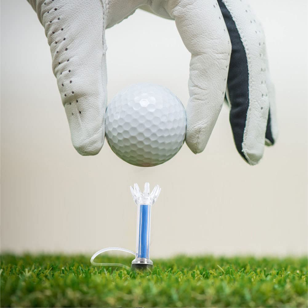 POENVFPO Magnetic Tees, Durable Plastic, Stable Ball Holder for Practice Training (79mm)