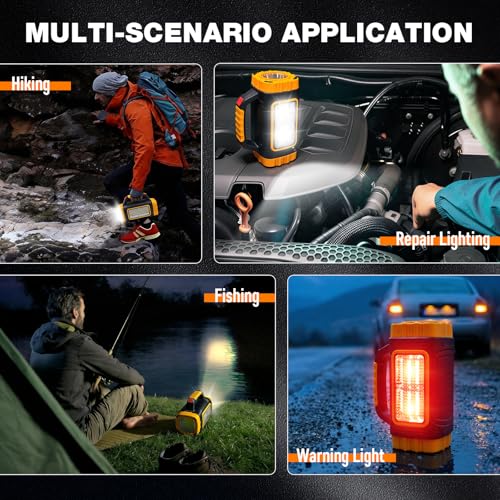 GEEBONFLUGENS 3000 Lumen Solar Rechargeable LED Flashlight Blue - Emergency & Camping Light