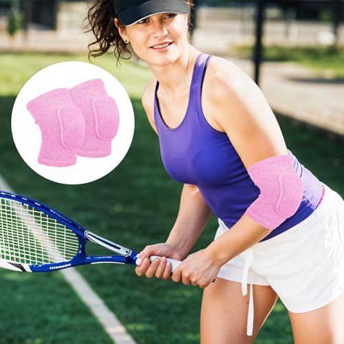 Breathable Elbow Pads - Anti-Collision Arm Protector for Fitness - Pink