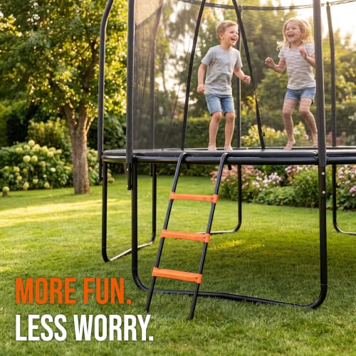 3-Step Trampoline Ladder - Universal Non-Slip Design for Kids