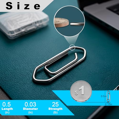 100pcs Stainless Steel Fishing Speed Clips - Quick Change Clips
