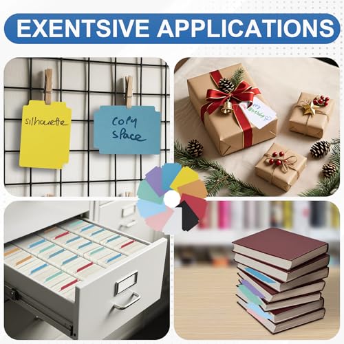 Trading Card Dividers - 100 Multicolor Organizers for Card Storage