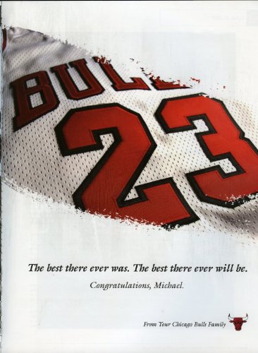 2009 NBA Hall of Fame Enshrinement Program - Michael Jordan Edition