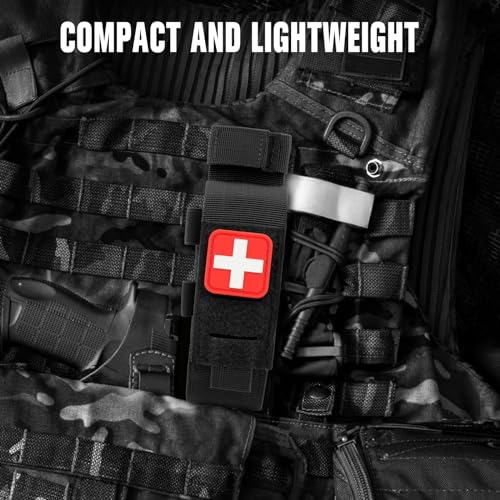 Tactical Tourniquet Pouch Holder - Quick Access, Black