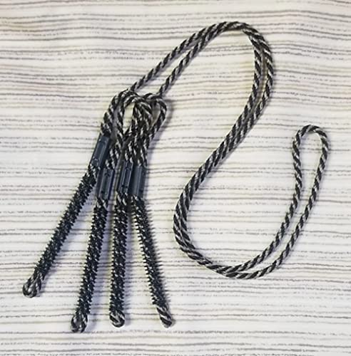 Nylon Quad Lanyard for Game Calls - Black