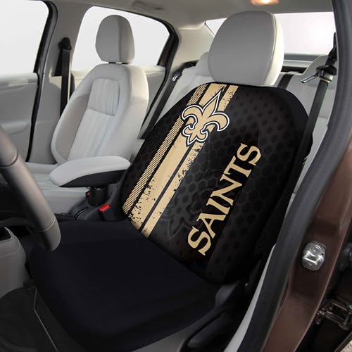 New Orleans Saints Rally Seat Cover - Universal Fit, Machine Washable