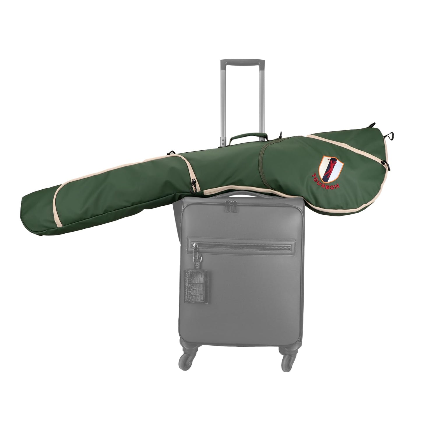 TOURBON Golf Bag Sunday Carry Golf Club Holder Case for Driving Range