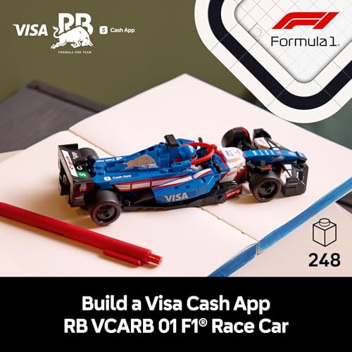 LEGO Speed Champions F1 Race Car Model Kit for Adults - RB VCARB 01