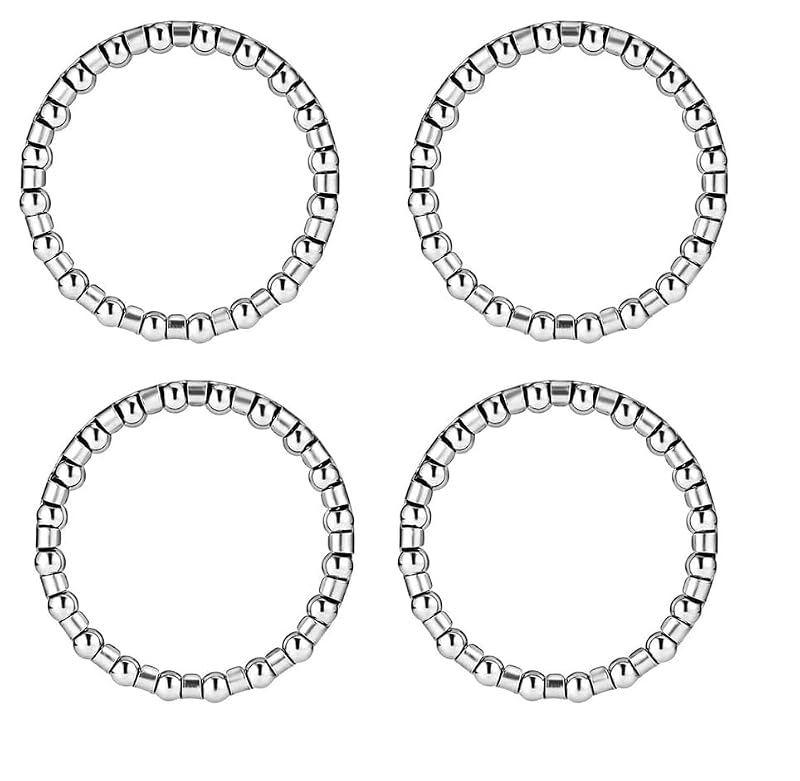 4pcs Bicycle Headset Ball Bearing Retainer - 40.5mm Outer Diameter